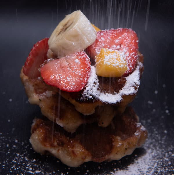 Catering waffle presentation 5