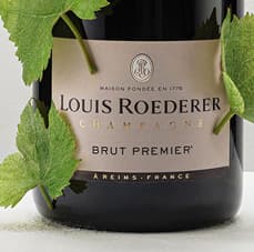 Louis Roederer champagne bottle